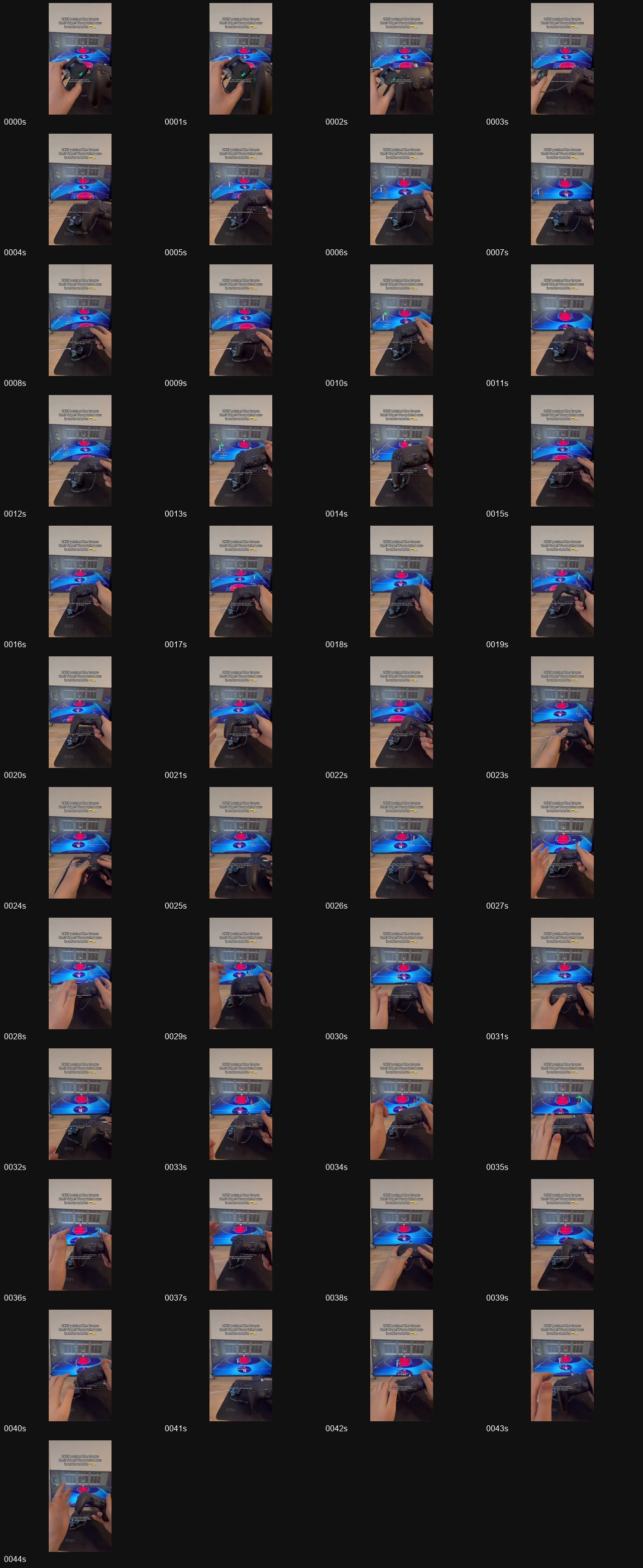 Sampled frames from the first-party NBA 2K27 patch-response clip